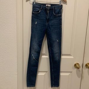 ZARA High Rise TRF Jeans